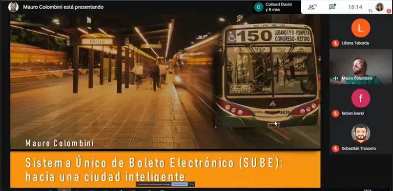 Charla “Sistema Único de Boleto Electrónico (SUBE): Hacia una ciudad inteligente” – Mauro Colombini